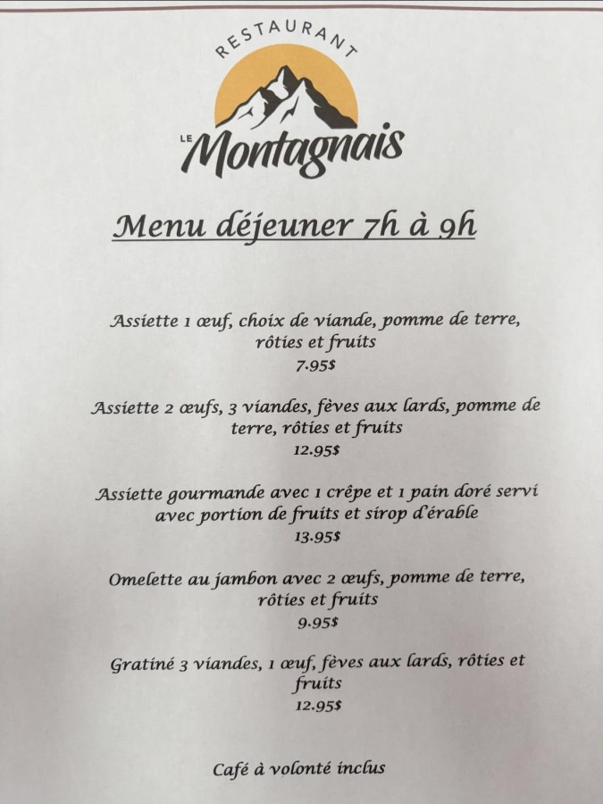 Promo d&eacute;jeuner